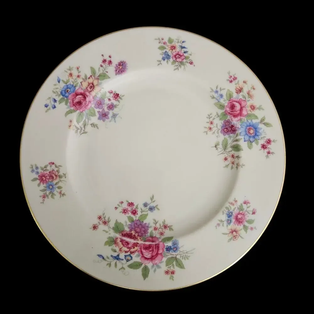 Lenox Aurora L-347 Floral Gold Trim 9